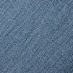 Taie d'oreiller en gaze de coton - Bleu Zinc