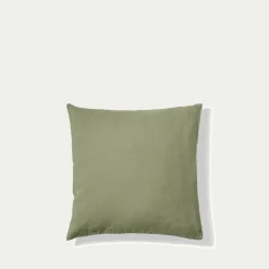 Taie d'oreiller en lin lavé - Vert Komorebi