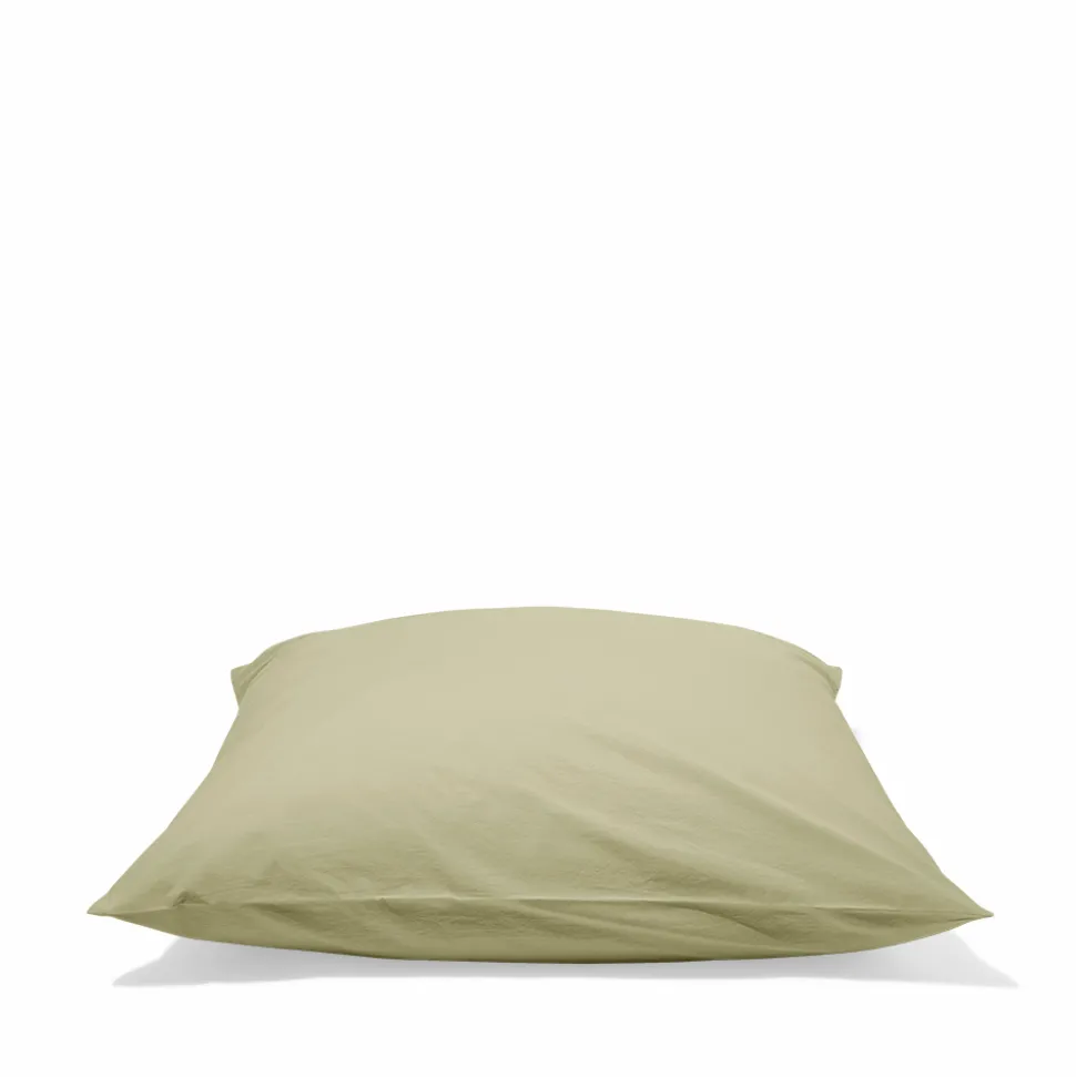 Taie d'oreiller en percale de coton - Vert Sauge