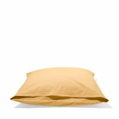 Taie d'oreiller en percale de coton - Jaune Orge