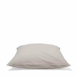 Taie d'oreiller en percale de coton - Gris Pavot