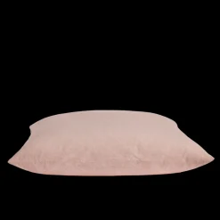 Taie d'oreiller en percale de coton - Rayures Rouge Ocre