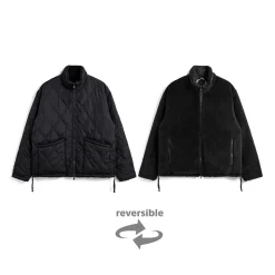 Taion - Veste Military Reversible Down - Noir
