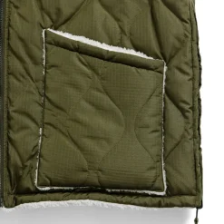 Taion - Veste Military Reversible Down - Olive/Cream