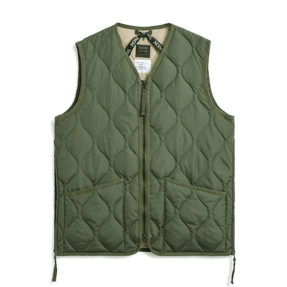 Taion - Veste sans manches - Vert