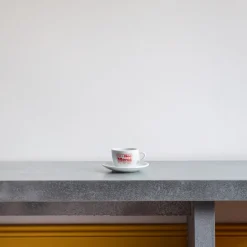 Tasse à capuccino et sa soucoupe - Café de Non Merci