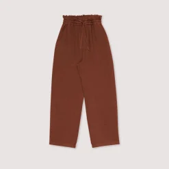The New Society - Pantalon Long Beach - Marron