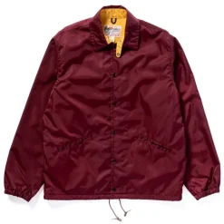 The real McCoys - Veste Coach - Rouge