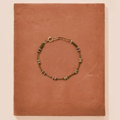 Tityaravy - Bracelet Lotus - Vert Zoïsite
