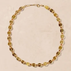 Tityaravy - Collier Bigsriphala - Marron