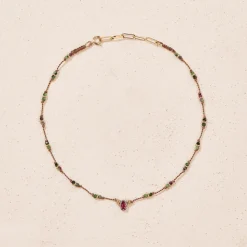 Tityaravy - Collier Dâka - Marron