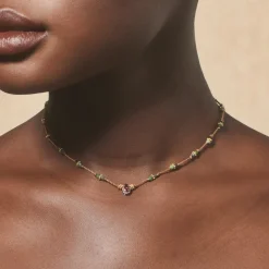 Tityaravy - Collier Dâka - Marron
