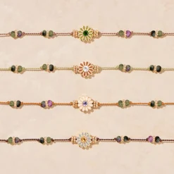 Tityaravy - Collier Malä-Saï perles - Pistache