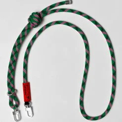 Topologie - Cordon 8.0mm - Vert & Rose