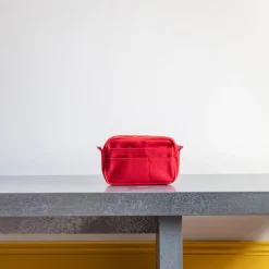 Trousse en toile - Rouge