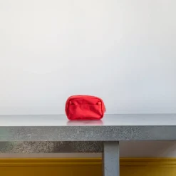 Trousse en toile - Rouge