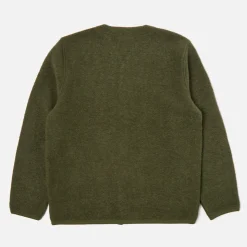 Universal Works - Cardigan à poches - Olive