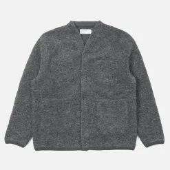 Universal Works - Cardigan à poches - Gris