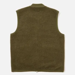 Universal Works - Veste Zip Waistcoat - Olive