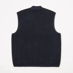 Universal Works - Veste Zip Waistcoat - Marine