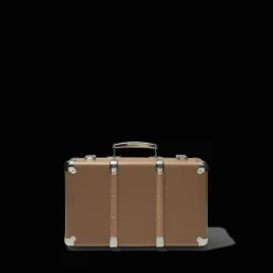 Valise rigide en carton bouilli - Marron