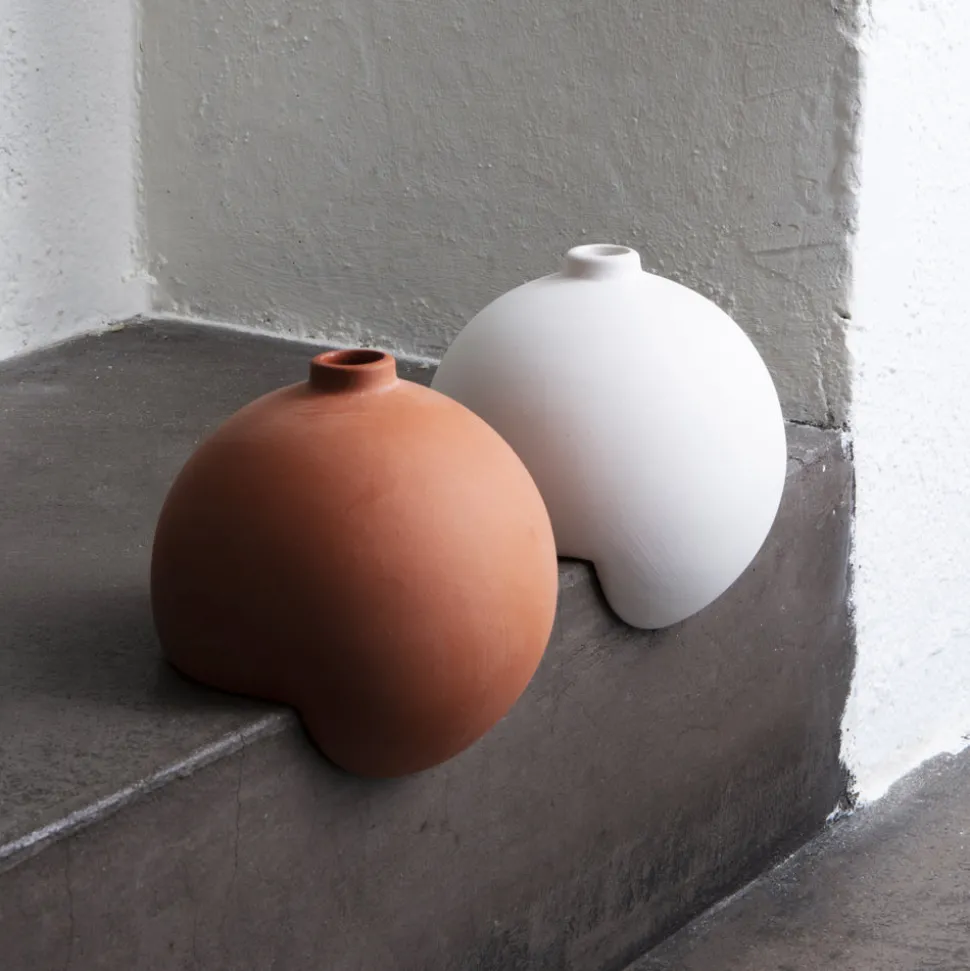 Vase Tumble - Blanc Mat