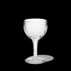 Verre à pied ballon en verre pressé - Bistrot