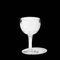 Verre à pied ballon en verre pressé - Bistrot
