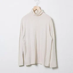 Vlas Blomme - Col roulé - Beige