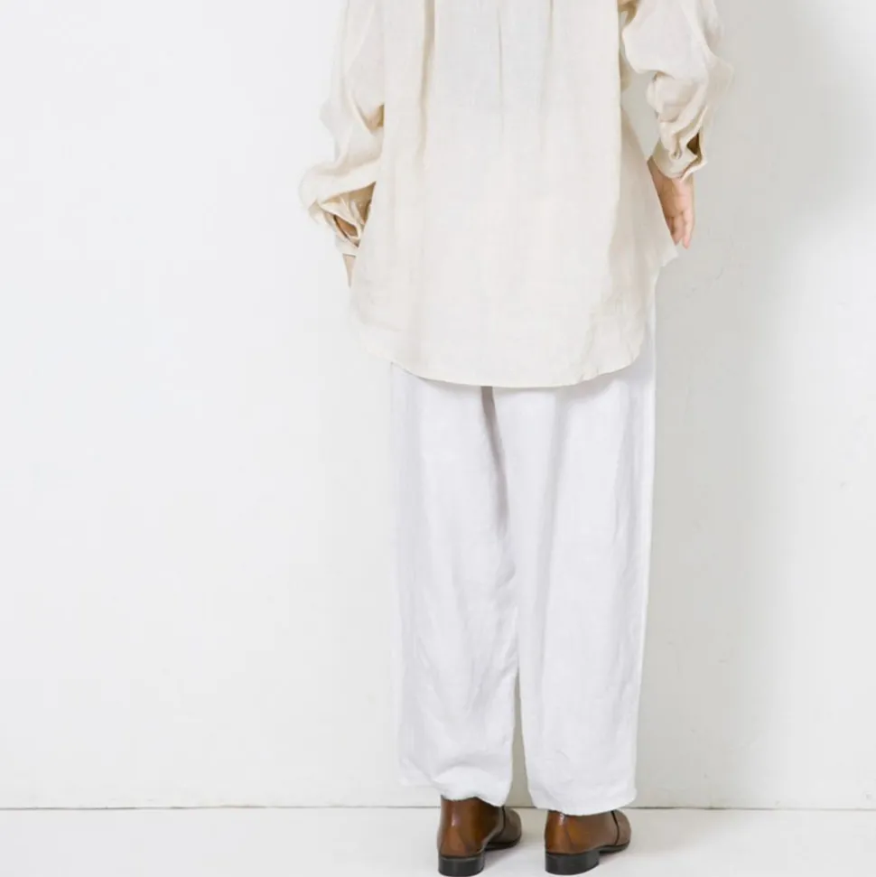 Vlas Blomme - Pantalon fuselé - Blanc