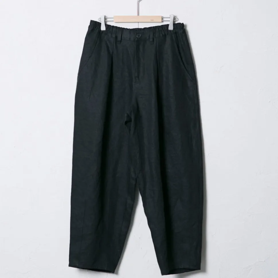 Vlas Blomme - Pantalon fuselé - Noir