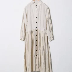 Vlas Blomme - Robe vintage - Beige