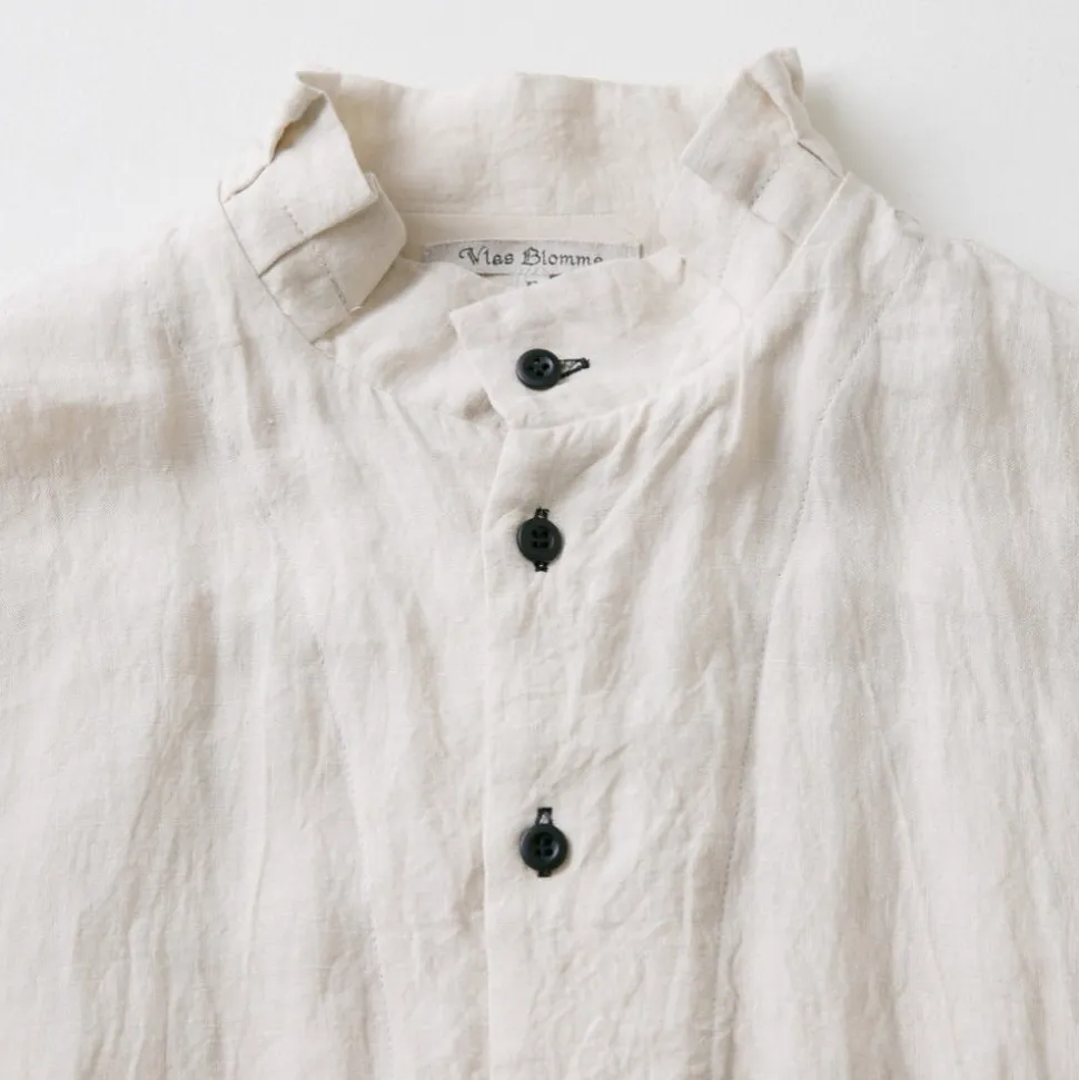 Vlas Blomme - Robe vintage - Beige