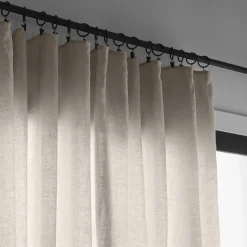Voile en lin & coton - Pierre