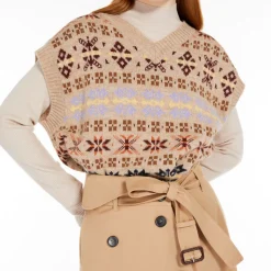 Weekend Max Mara - Gilet Valvola - Chameau