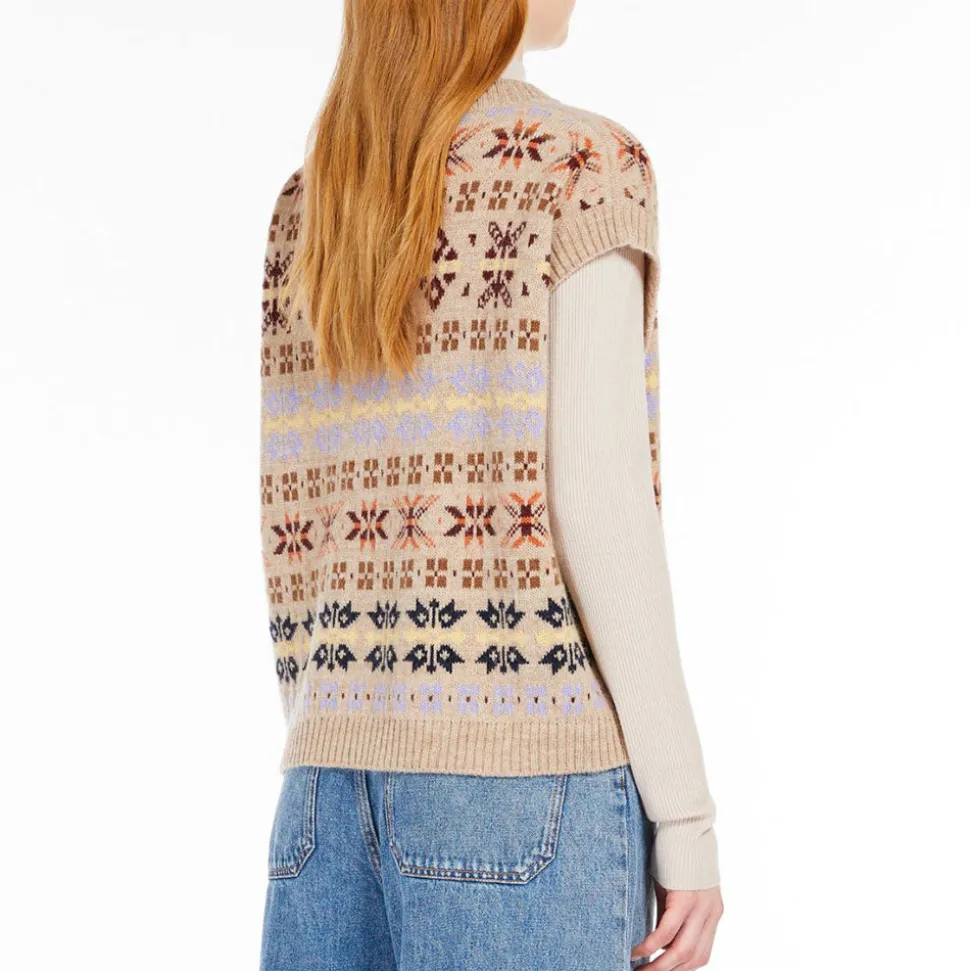 Weekend Max Mara - Gilet Valvola - Chameau