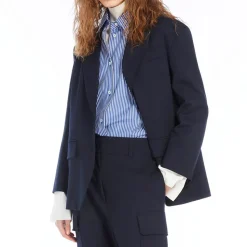 Weekend Max Mara - Veste Quadro - Bleu