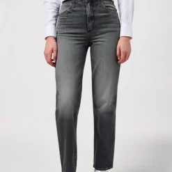 Wrangler - Jeans Mom Straight - Anthracite