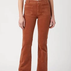 Wrangler - Pantalon Flare - Marron