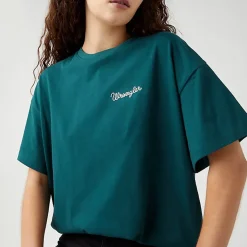 Wrangler - T-shirt - Vert