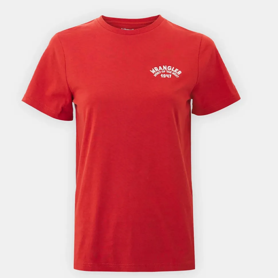 Wrangler - T-Shirt Graphic - Rouge