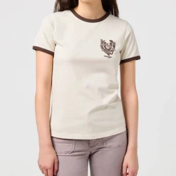Wrangler - T-shirt Ringer - Blanc