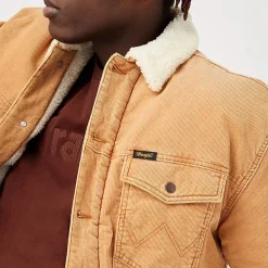 Wrangler - Veste en Jean - Camel