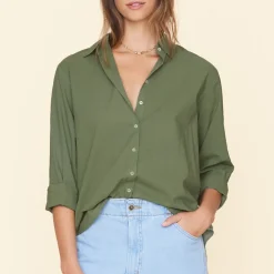 Xirena - Chemise Beau - Vert Militaire