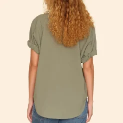 Xirena - Chemise Channing - Vert Militaire