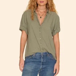 Xirena - Chemise Channing - Vert Militaire