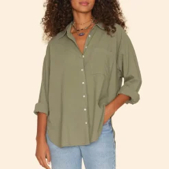 Xirena - Chemise Sydney - Vert Militaire