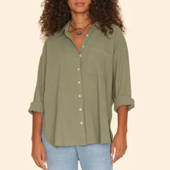 Xirena - Chemise Sydney - Vert Militaire