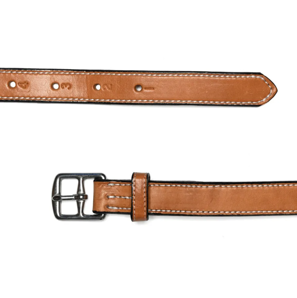 Yuketen - Ceinture en cuir Stirrup - Camel
